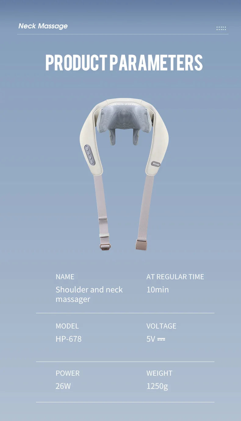 Vital Glow™ Neck And Back Massager