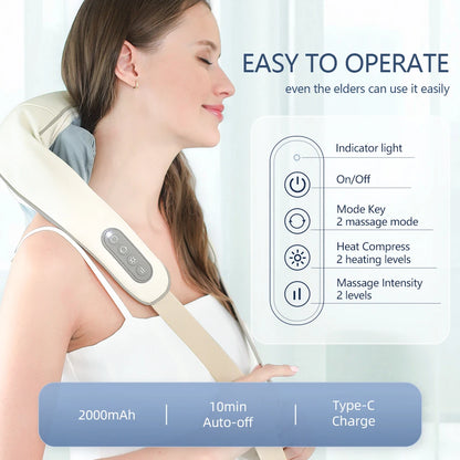 Vital Glow™ Neck And Back Massager